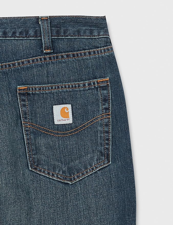 Carhartt Mens Relaxed Fit Holter Jeans Straight Leg Denim Pants 32x32 (AS-IS)