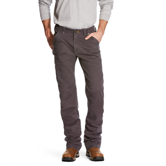 Pantalón peto de sarga lavada Rebar M4 Ariat para hombre 10025973