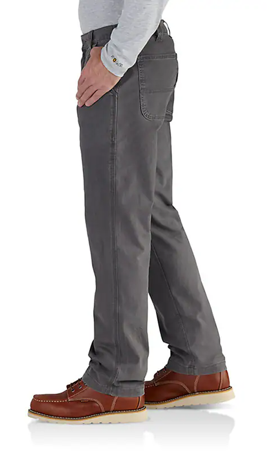 Carhartt Mens Rugged Flex Relaxed Fit Work Pant 102291 Gravel 38x32 (AS-IS)