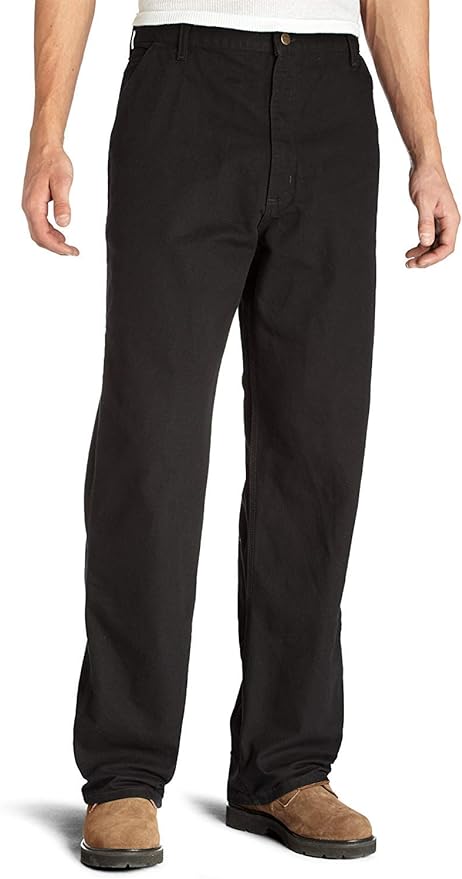 Carhartt Men's Loose Fit Washed Duck Utility Work Pant B11 - Black 38x36 (AS-IS)