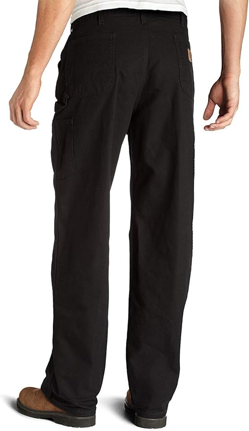 Carhartt Men's Loose Fit Washed Duck Utility Work Pant B11 - Black 38x36 (AS-IS)