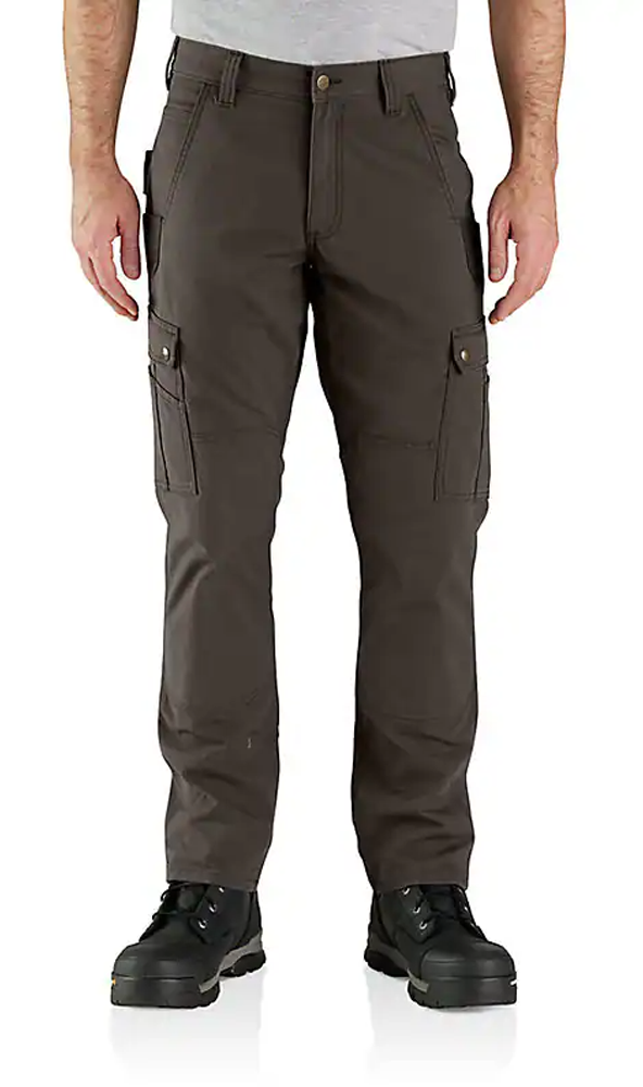 Carhartt Mens Cargo Rugged Flex Ripstop Work Pant - Relaxed Fit B342