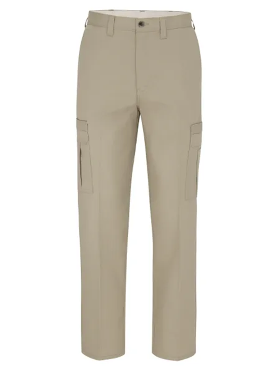 Dickie's Pantalón cargo industrial FLEX premium para hombre con tecnología TempIQ LP72/LP2372