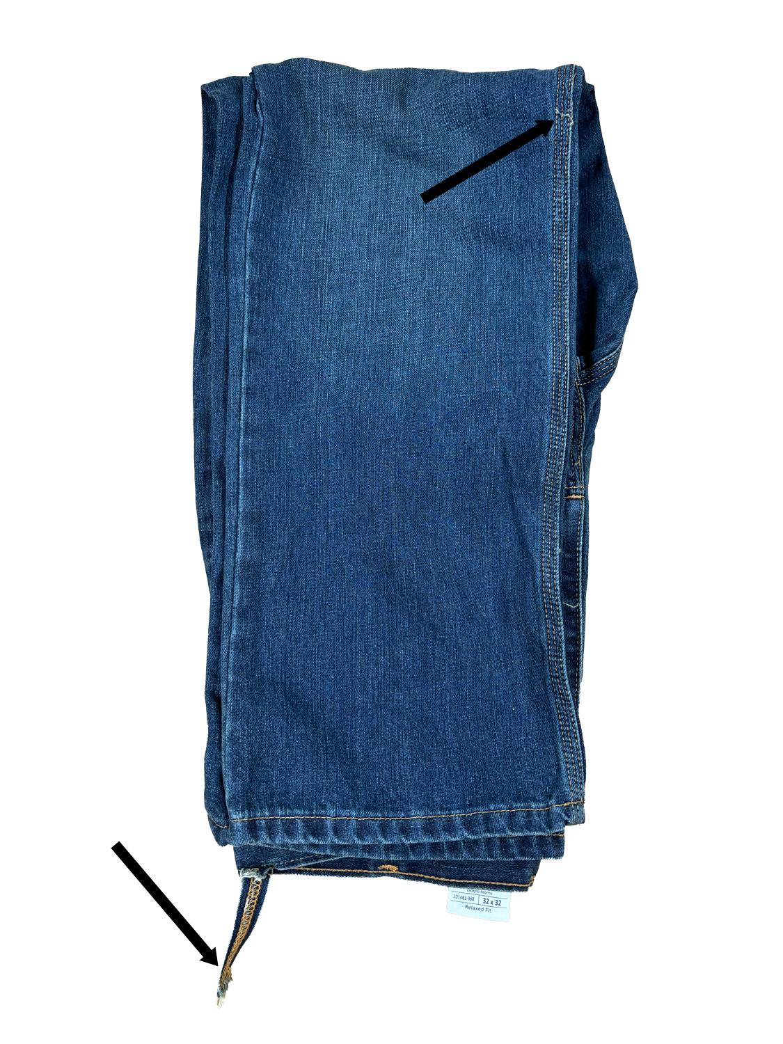 Carhartt Mens Relaxed Fit Holter Jeans Straight Leg Denim Pants 32x32 (AS-IS)