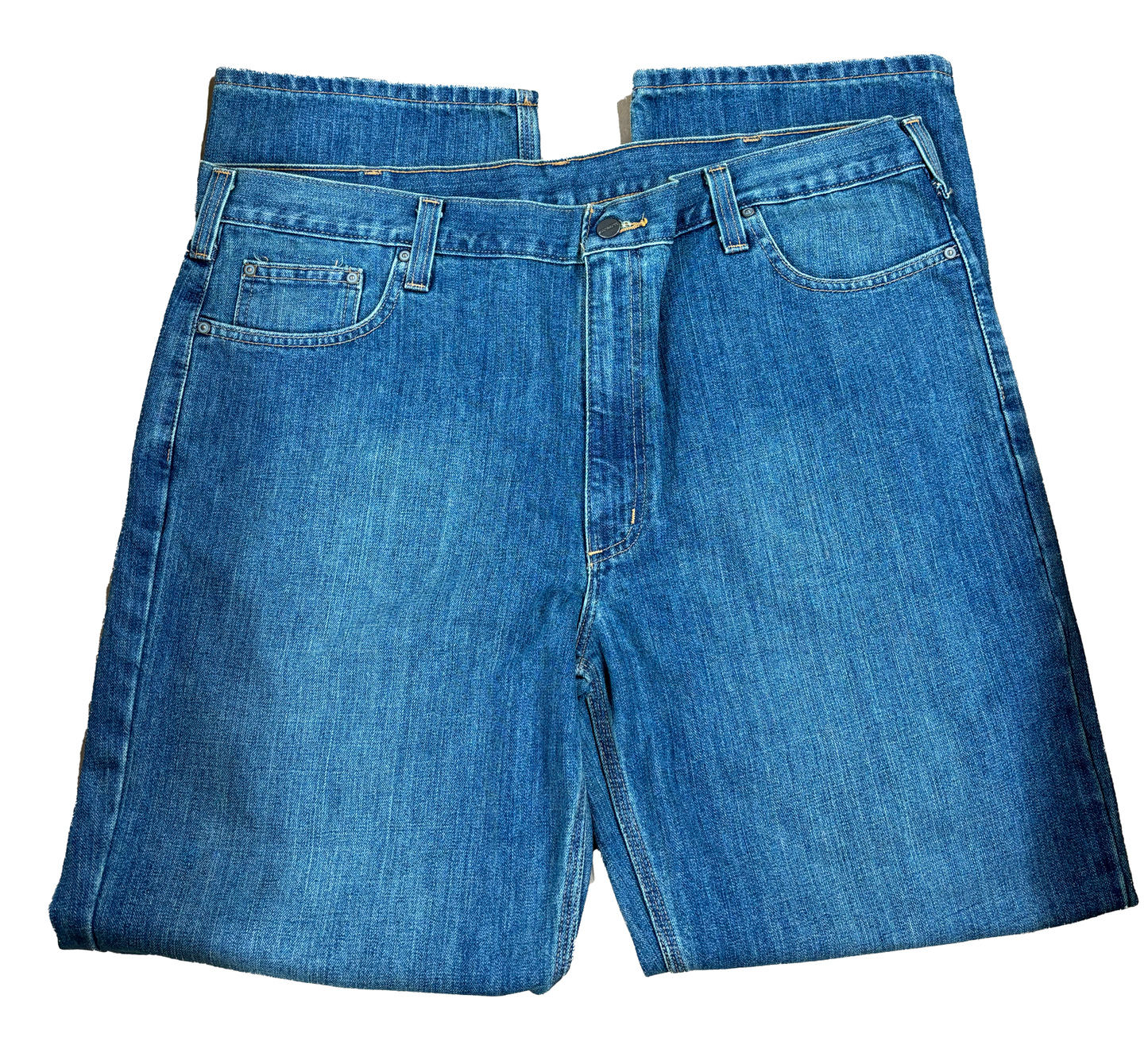 Carhartt Pantalones vaqueros Holter de ajuste relajado de 38 W para hombre 101483-980