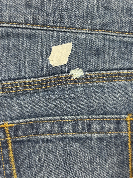 Cody James FR Men's Clover Leaf Wash Slim Straight 5-Pocket Jean (DEFECTS) 36x34
