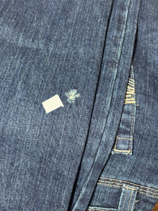 Cody James FR Men's Sidewinder Slim Straight Med Wash Work Jeans (DEFECTS) 39x32
