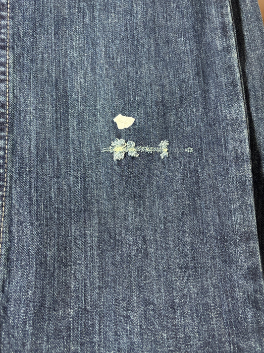 Cody James FR Men's Sidewinder Slim Straight Med Wash Work Jeans (as-is) 40x32