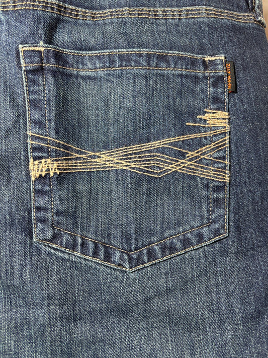 Cody James FR Men's Sidewinder Slim Straight Med Wash Work Jeans (as-is) 41x30
