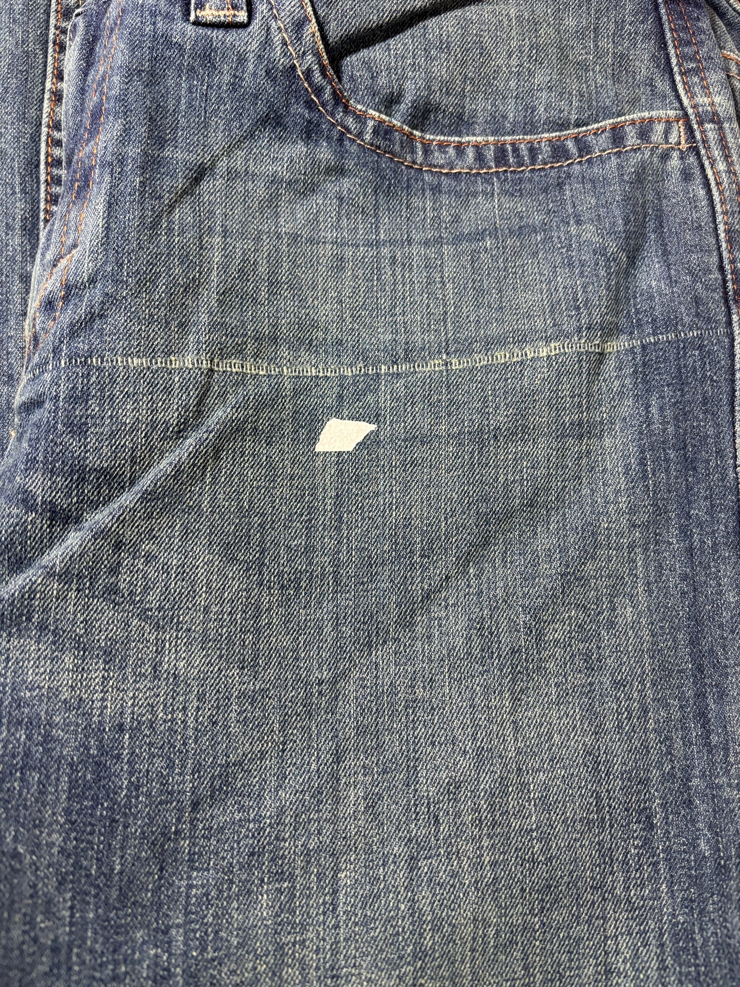 Cody James FR Men's Bozeman Med Wash Slim Bootcut Work Jeans (DEFECTS) 37x34