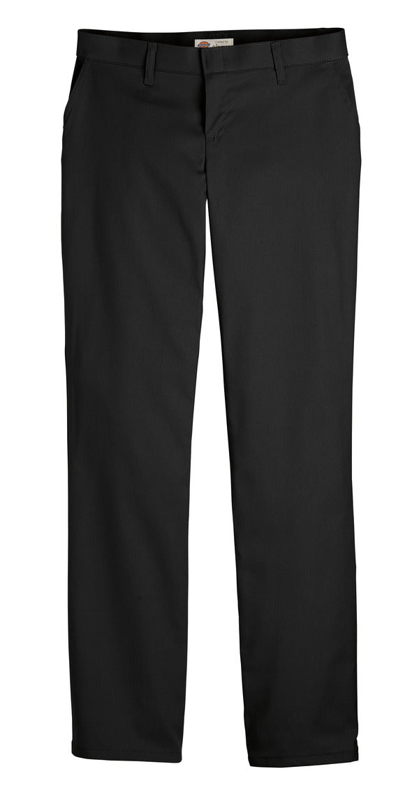 Dickie's Pantalón delantero plano premium para mujer FP221 / FP21