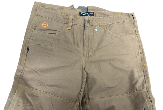 Hawx FR Denim Jeans de trabajo rectos para hombre FRF19P2