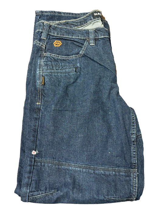 Hawx FR Denim Jeans de trabajo rectos para hombre