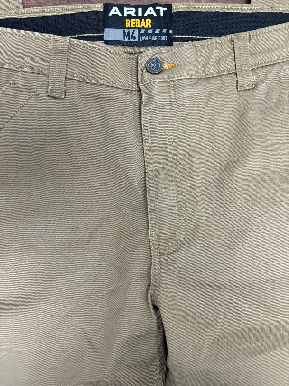 Ariat Rebar M4 Durastretch pantalones vaqueros con corte de bota y forro de franela para hombre 10032486