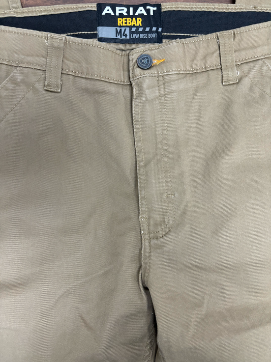 Ariat Rebar M4 Durastretch pantalones vaqueros con corte de bota y forro de franela para hombre 10032486