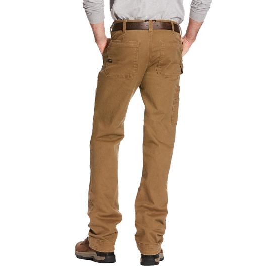 Ariat Rebar M4 Durastretch pantalones vaqueros con corte de bota y forro de franela para hombre 10032486