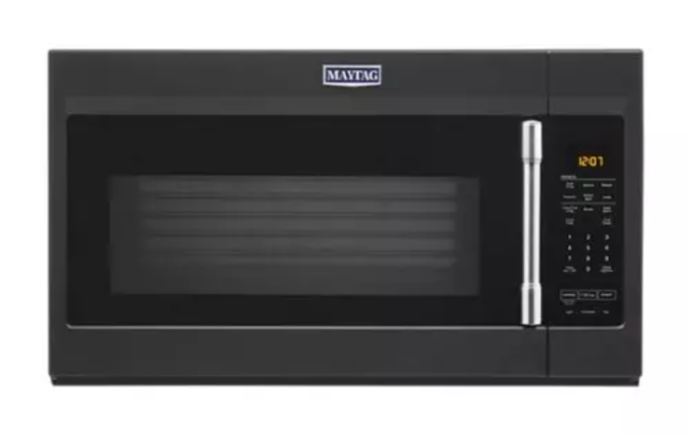 Maytag MMV5227JK 1.9 Cu. Pie. Microondas sobre la cocina