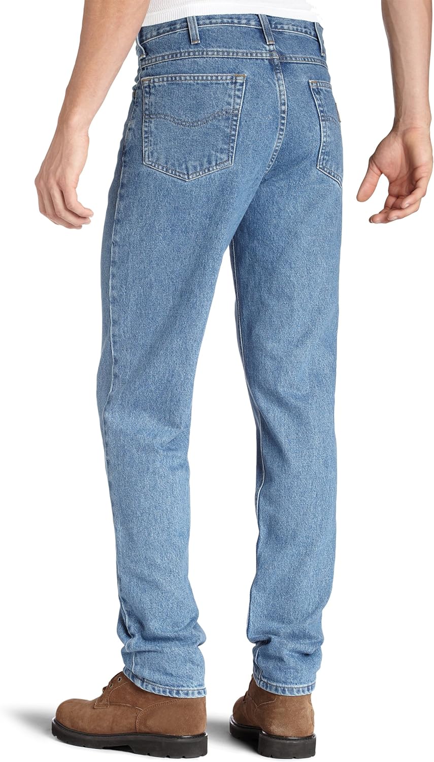 Carhartt Men's Jean Relaxed Fit Heavyweight 5-Pocket Tapered Leg 38x34 AS-IS