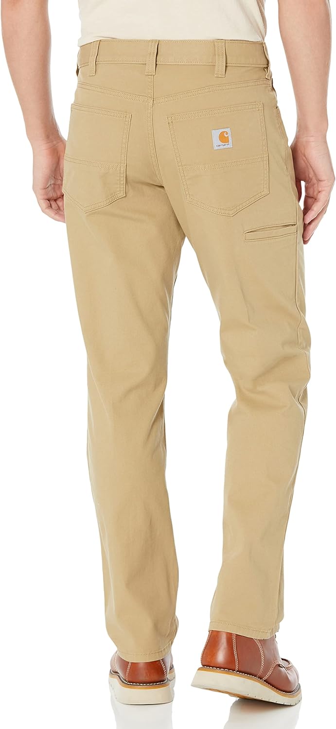 Carhartt Mens Rugged Flex Relaxed Fit Canvas 5-Pocket Work Pant