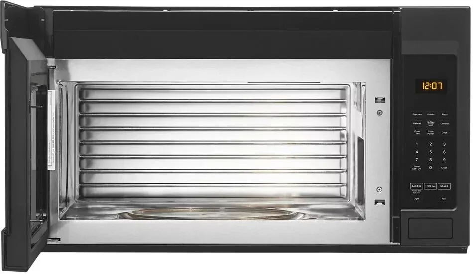 Maytag MMV1175JK 1.9 pies cúbicos. ft. Microondas sobre la cocina con 8 modos, botón de +30 segundos.