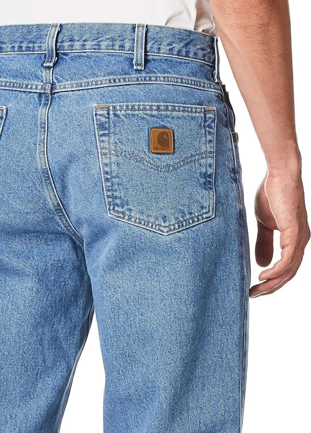 Carhartt Mens B17 Denim Relaxed Fit Jean - Stonewash or Darkstone