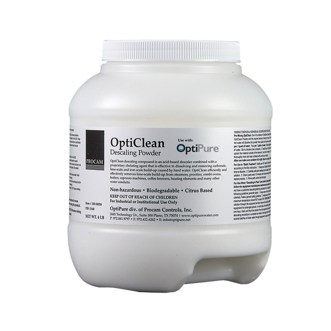 OptiClean Descaling Powder (4 lb container) – Wilson Outfitters