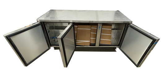 True TUC-72-HC Undercounter Refrigerator - Stainless (S & D / As-is)