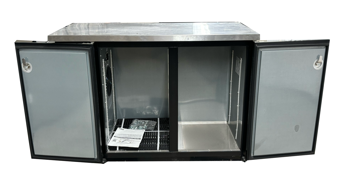 True TBB-24-48-HC Back Bar Cooler - Stainless (S & D / As-is)