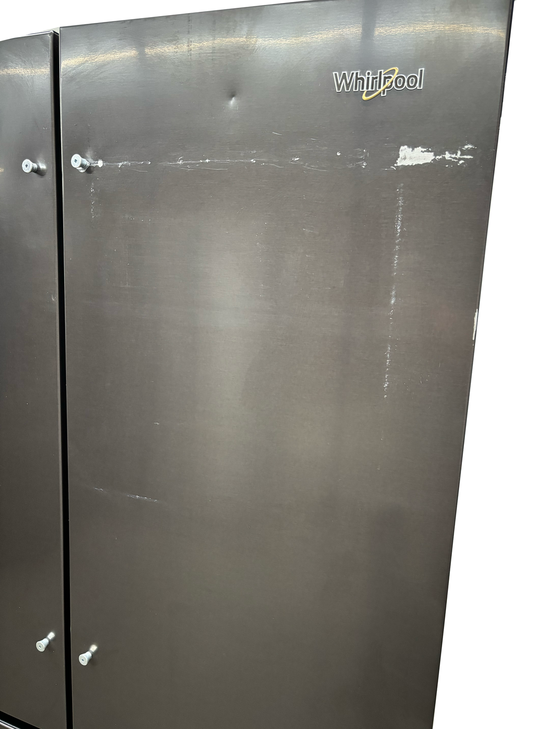 Whirlpool 36 in. 26 cu ft Standard Depth French Door Refrigerator (Stainless) AS-IS