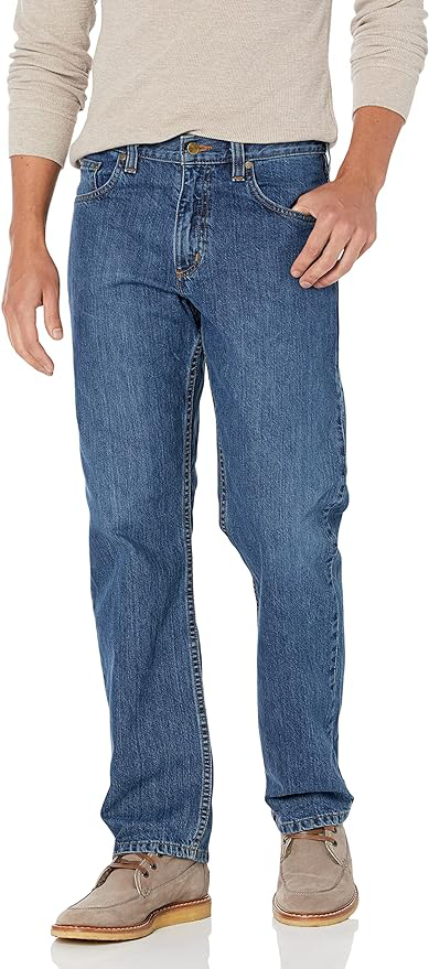 Carhartt Mens Relaxed Fit Holter Jeans Straight Leg Denim Pants 101483-980