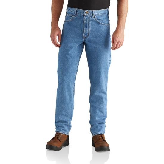 Carhartt Mens B18 Denim Straight Fit Jean