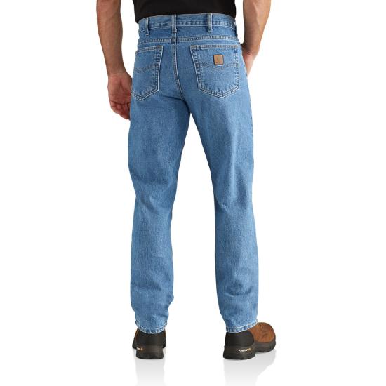 Carhartt Mens B18 Denim Straight Fit Jean