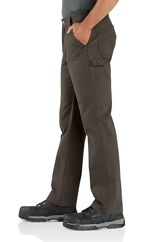 Carhartt Pantalón de trabajo de sarga utilitario para hombre - Ajuste relajado 