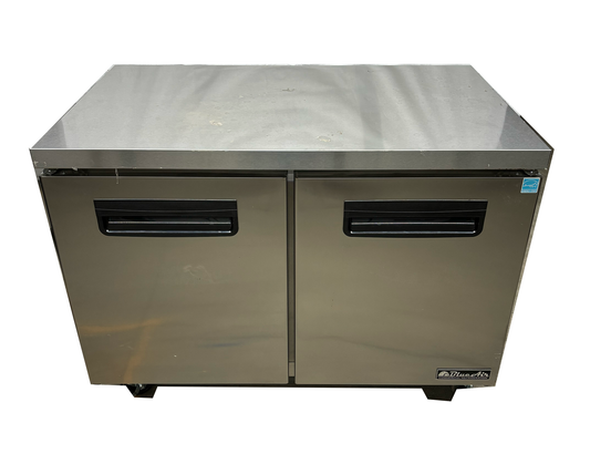 Blue Air BLUF48-HC Double Swing Door Undercounter Freezer SCRATCH & DENT / AS-IS