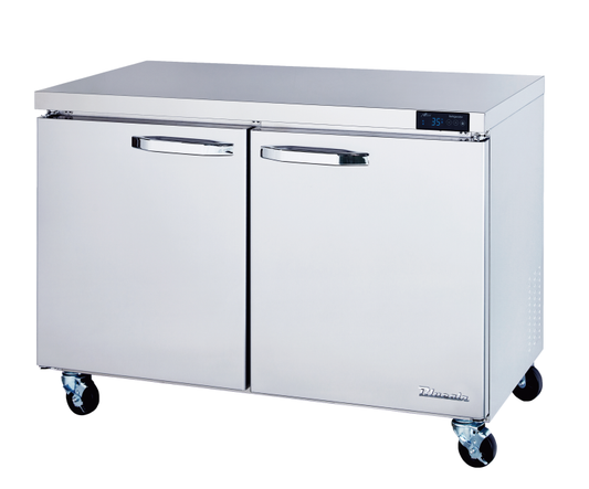 Blue Air BLUF48-HC Double Swing Door Undercounter Freezer