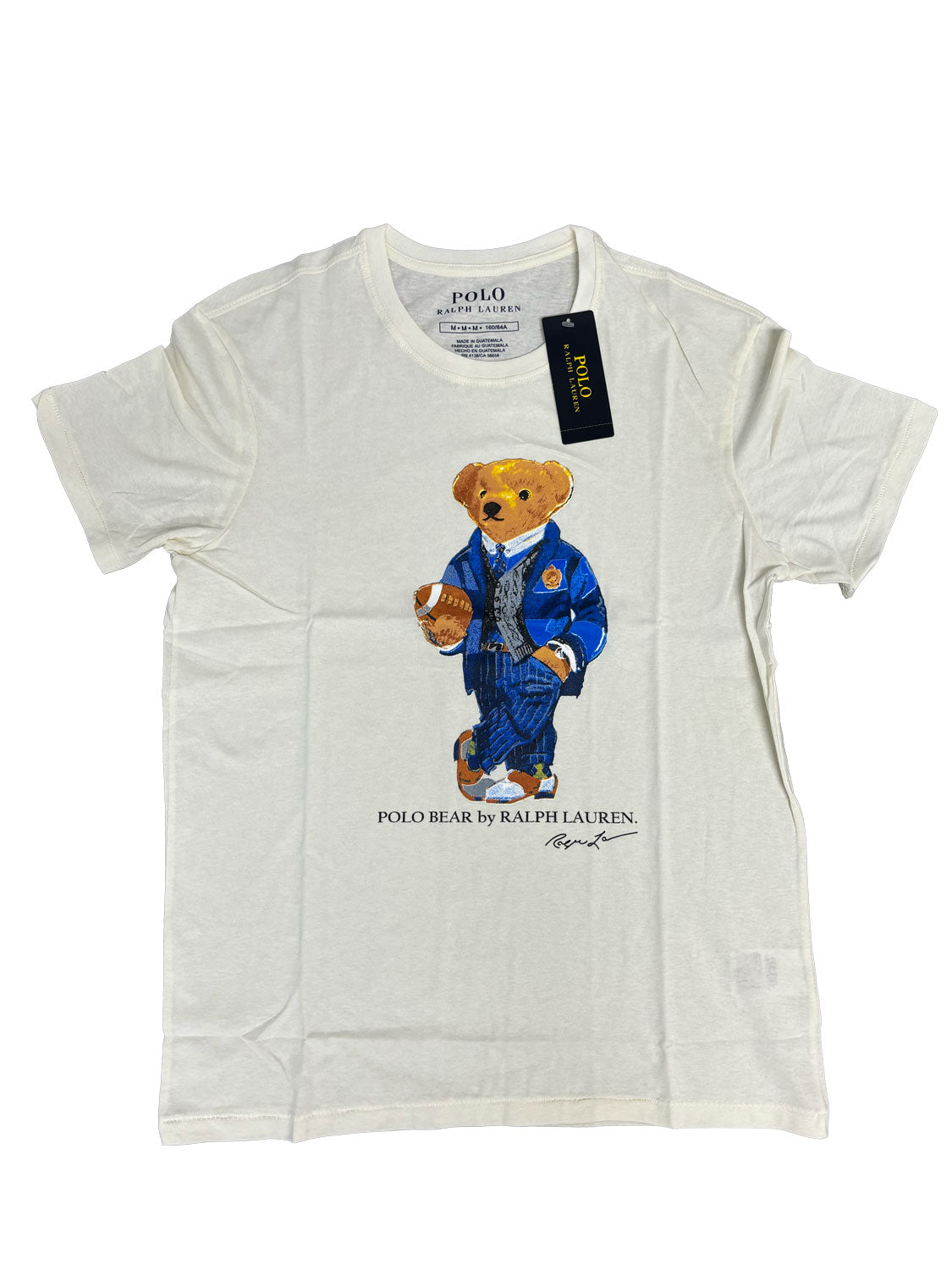 Ralph Lauren Polo Bear Algodón Camisetas Manga Corta (Camisa Individual)