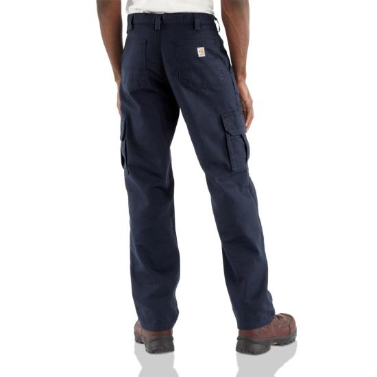 Carhartt Mens FRB240 - Flame-Resistant Canvas Loose-Original Fit Cargo Pant