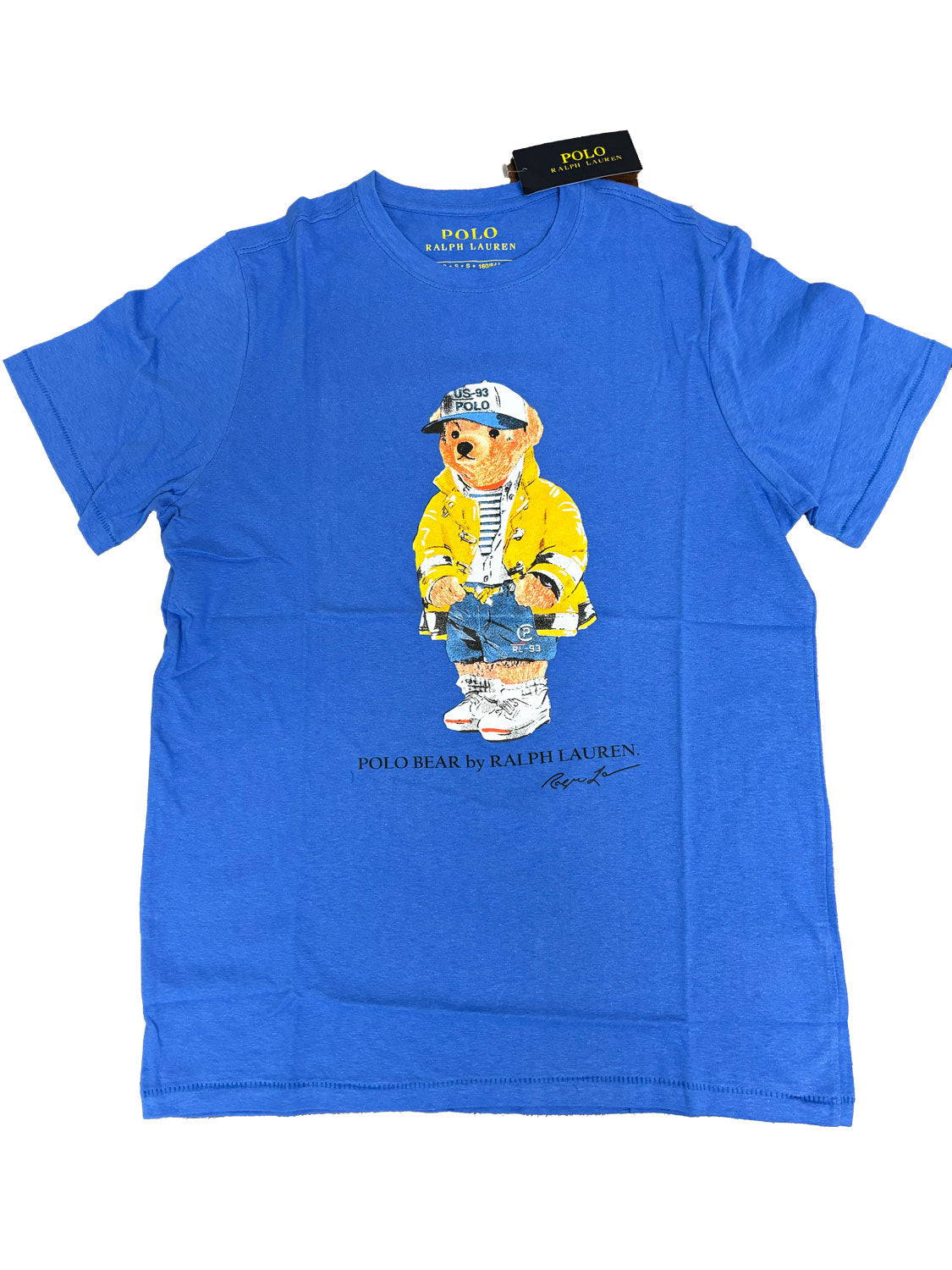 Ralph Lauren Polo Bear Algodón Camisetas Manga Corta (Camisa Individual)