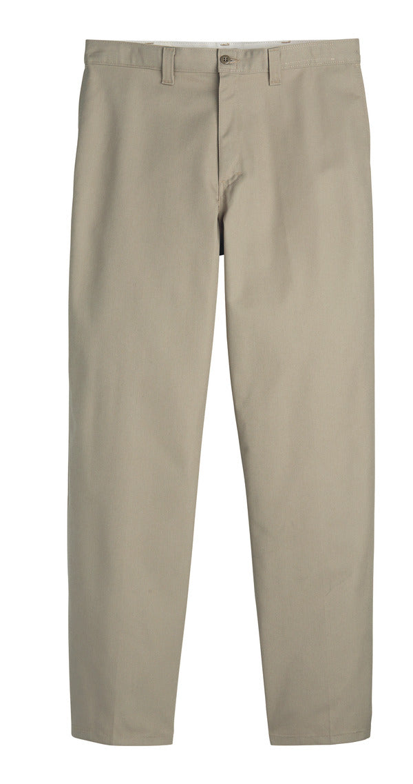 Dickie's Pantalones industriales con parte delantera plana para hombre