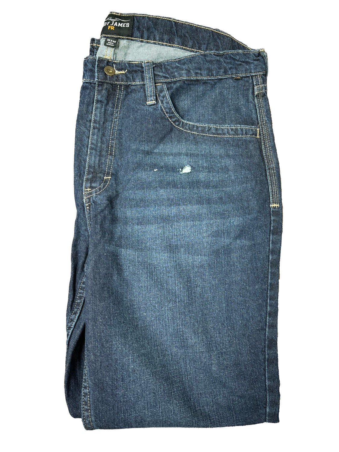 Cody James FR Mens Millikin Slim Straight Work Jeans (New w/Defects) 36x30